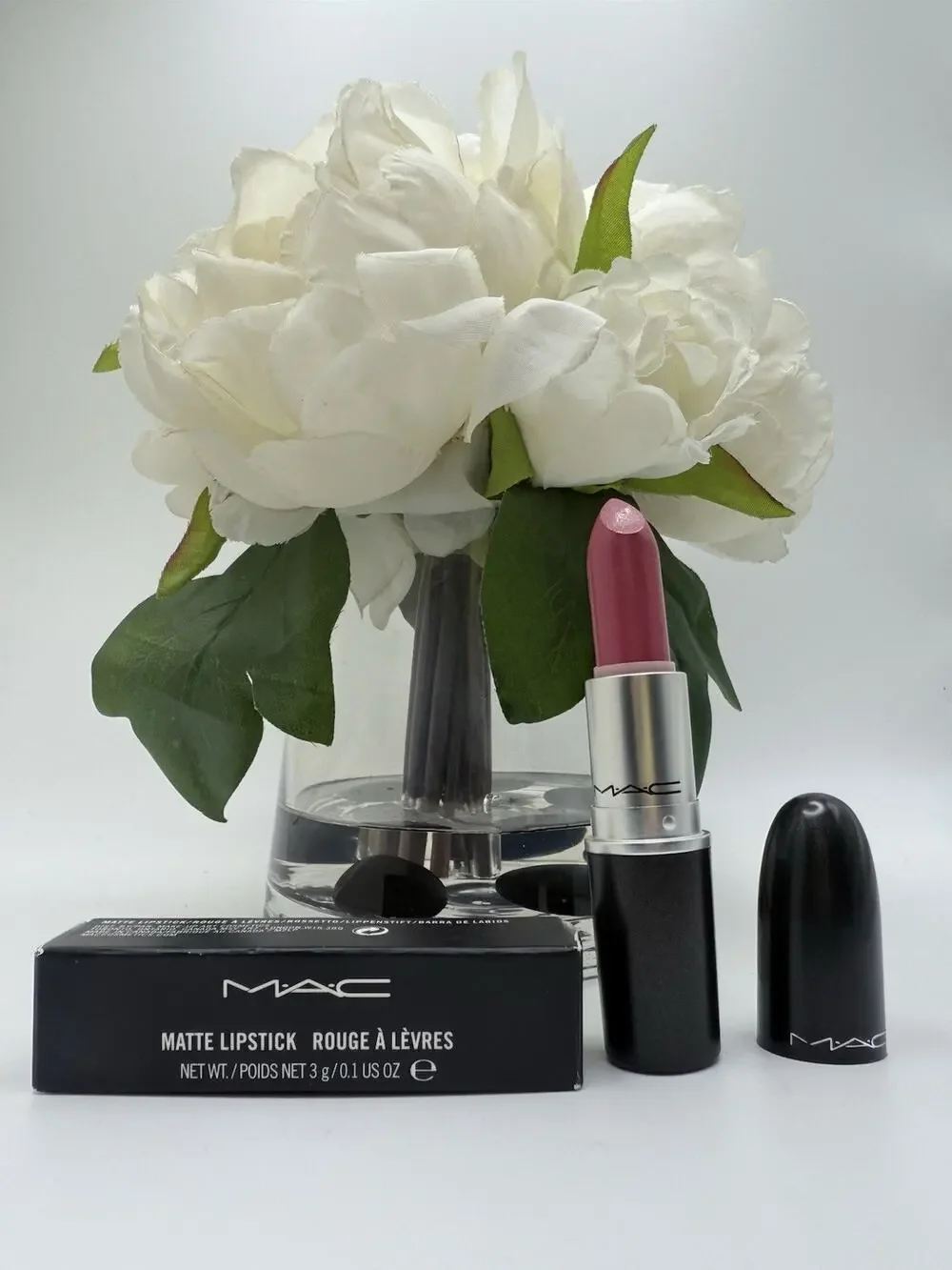 Mac Matte Lipstick PLEASE ME Full Size 3 g / 0.1 Oz.
